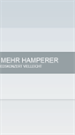 Mobile Screenshot of hamperer.de